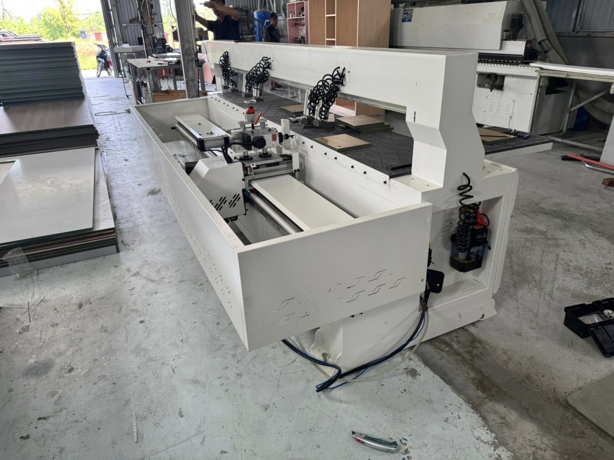 Máy khoan ngang 2 đầu CNC CKZ 350 